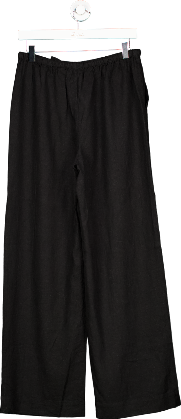 Nobody's Child Black Wide Leg Trousers UK 10