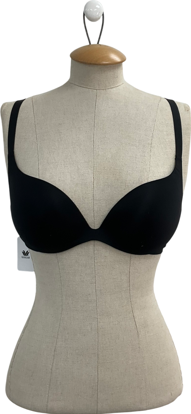Wacoal Black Intuition Strapless Bra UK 32D