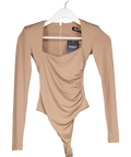 Nookie Beige Irina Bodysuit UK XS