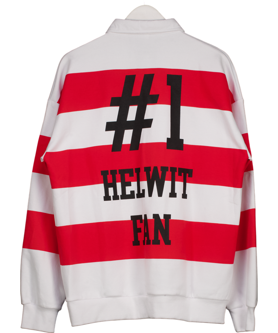 Helwit White Rugby Shirt UK M