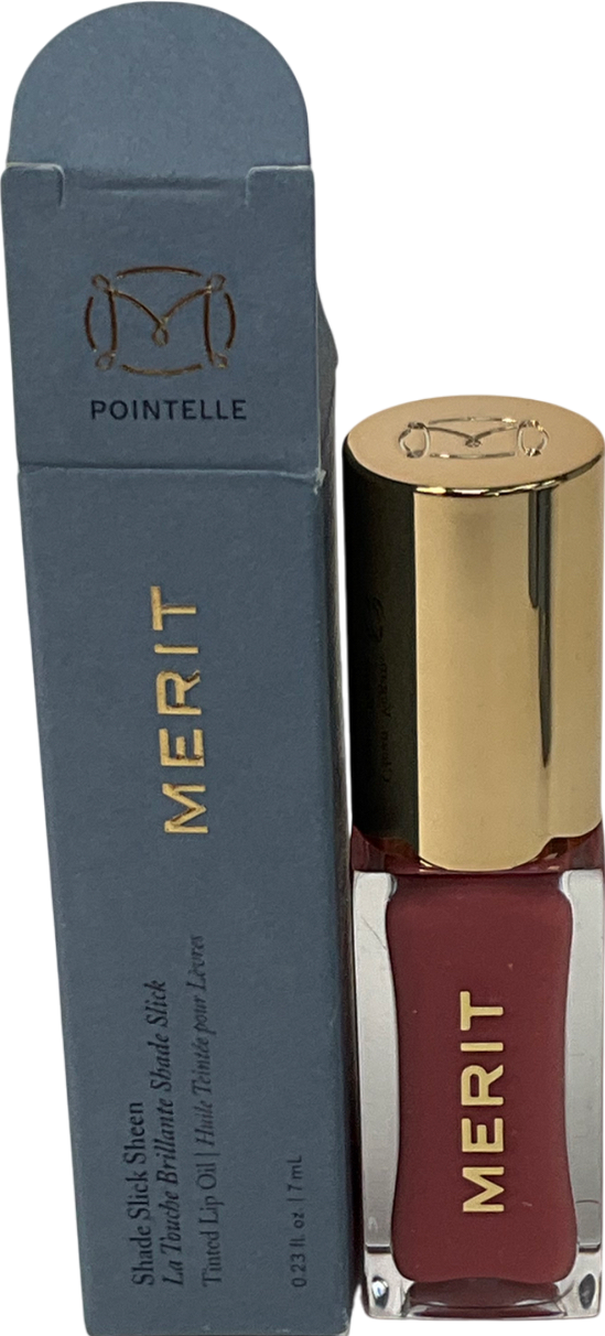 merit Shade Slick Sheen Tinted Lip Oil Pointelle 7ml