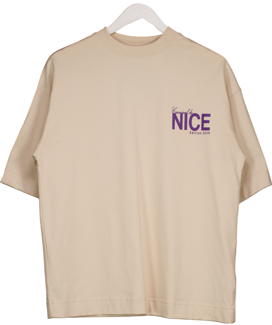 Next Pink Graphic Short Sleeve Crewneck UK M