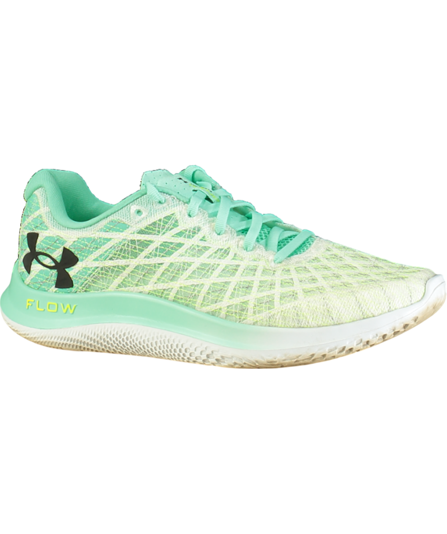 Under Armour Green Flow Velociti Wind 2 Trainers UK 8 EU 42 👞