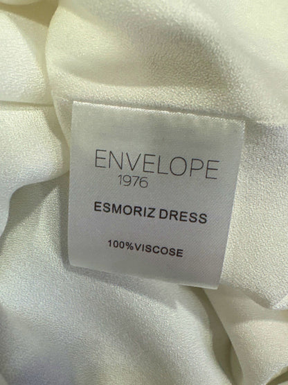 ENVELOPE 1976 White Esmoriz Dress UK XS