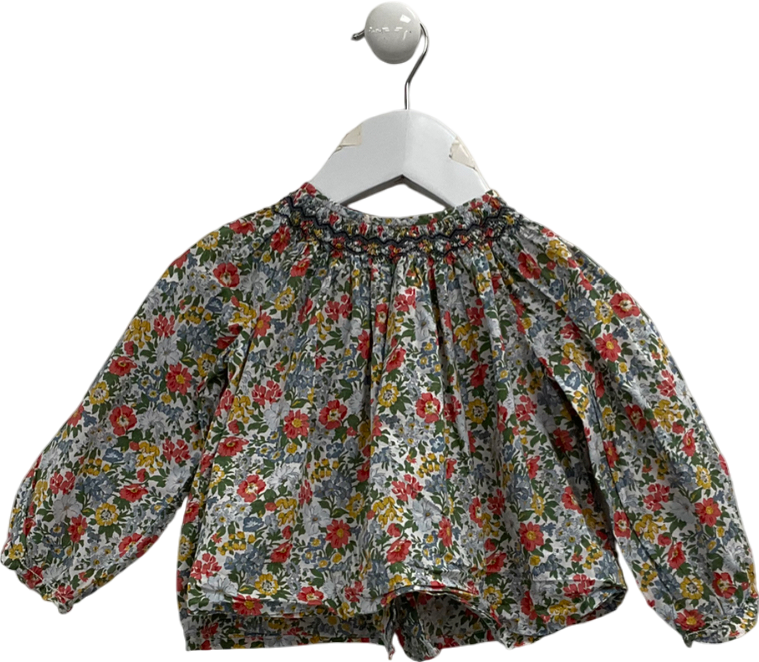 Bonpoint Multicoloured Liberty Print Blouse 2 Years