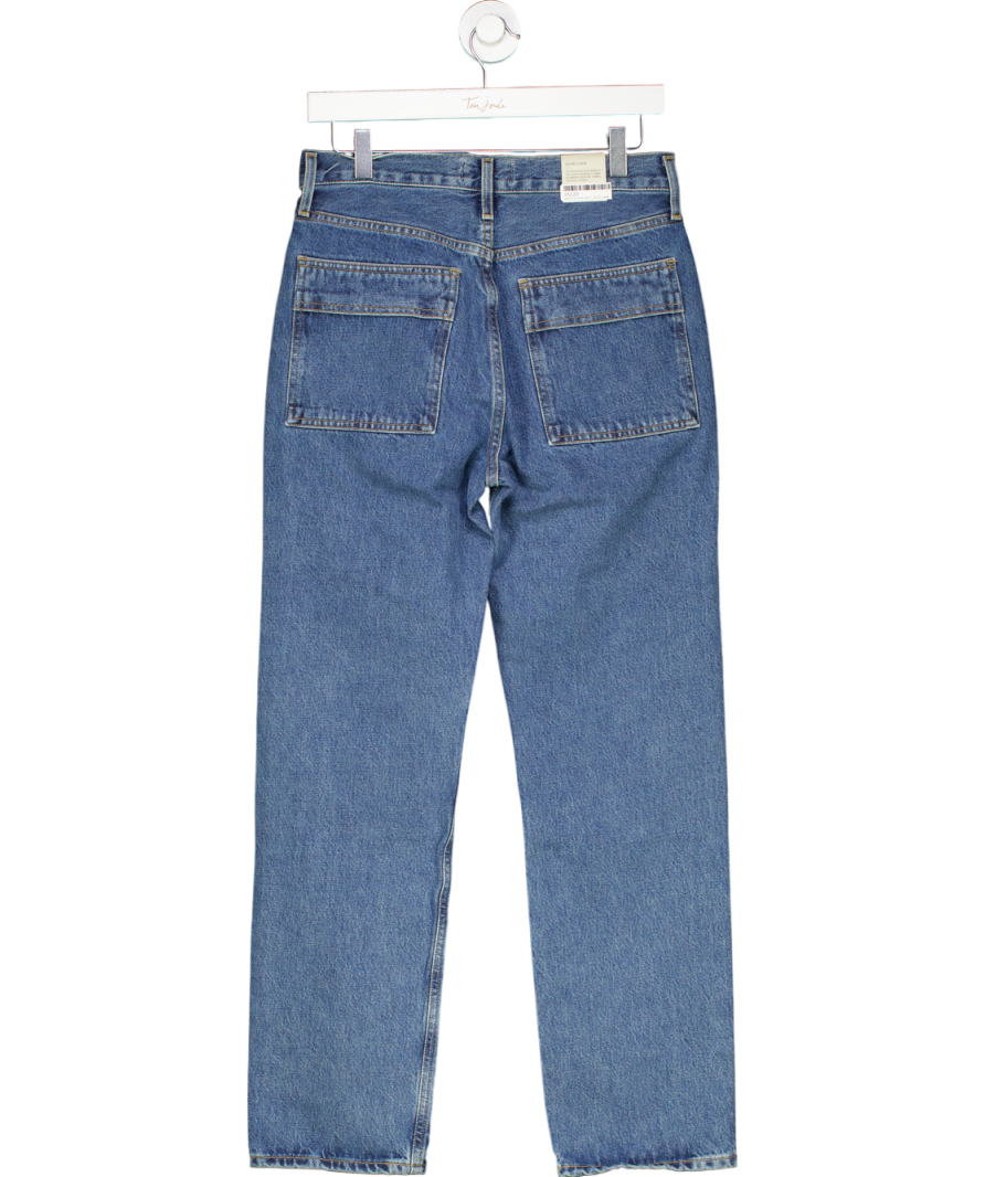 AGOLDE Blue Cooper Straight Denim Cargo Jeans UK 6