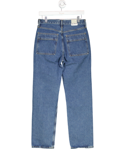 AGOLDE Blue Cooper Straight Denim Cargo Jeans UK 6