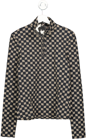 MISBHV Black Monogram Slim Longsleeve BNWT UK XS
