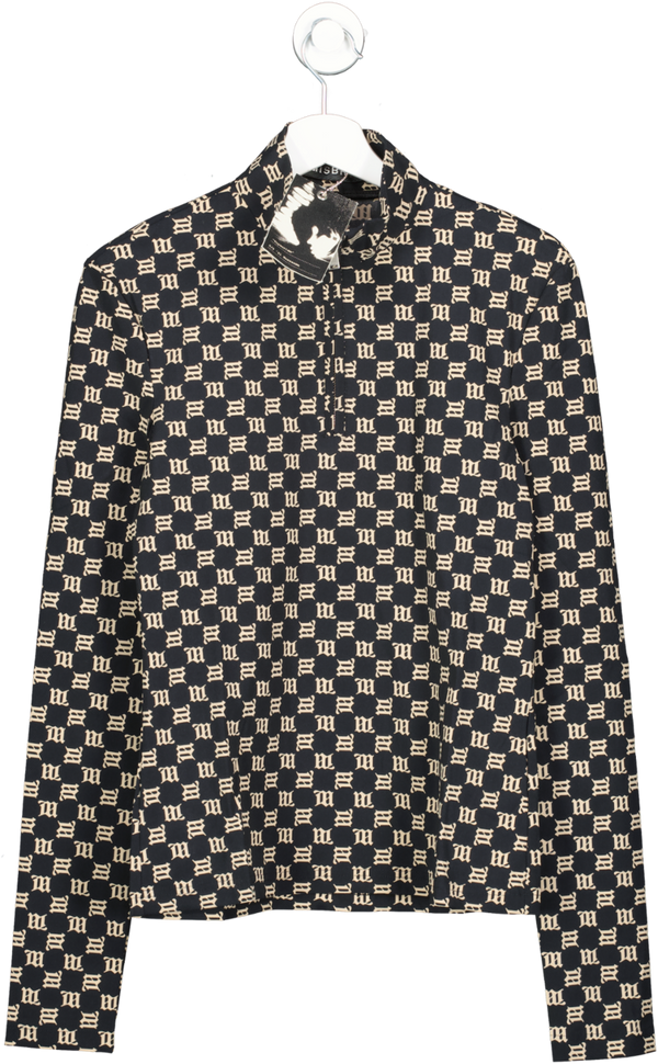 MISBHV Black Monogram Slim Longsleeve BNWT UK XS