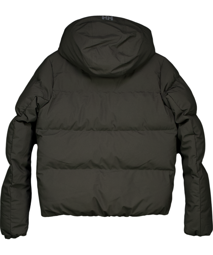 Helly Hanson Black Juniors' Nora Short Puffy Ski Jacket 14 Years