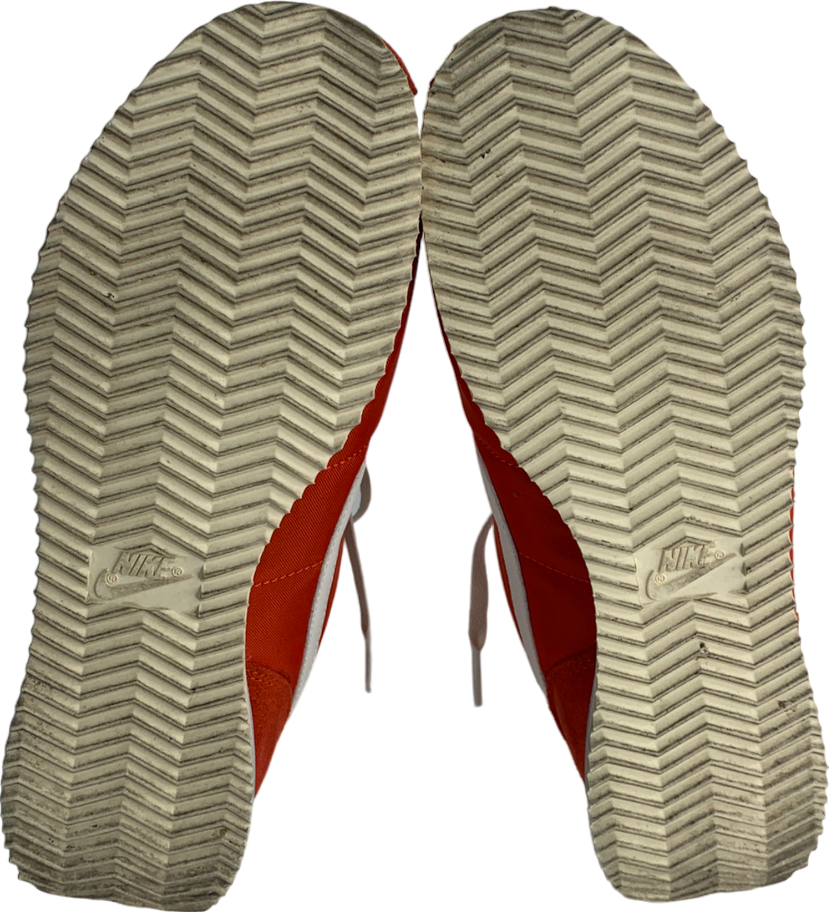 Nike Orange Womens Cortez Trainers UK 6 EU 39 👠