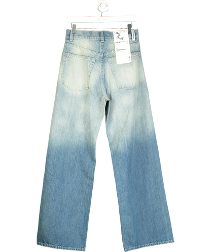 Cheap Monday Blue Wide Leg Faded Jeans W31