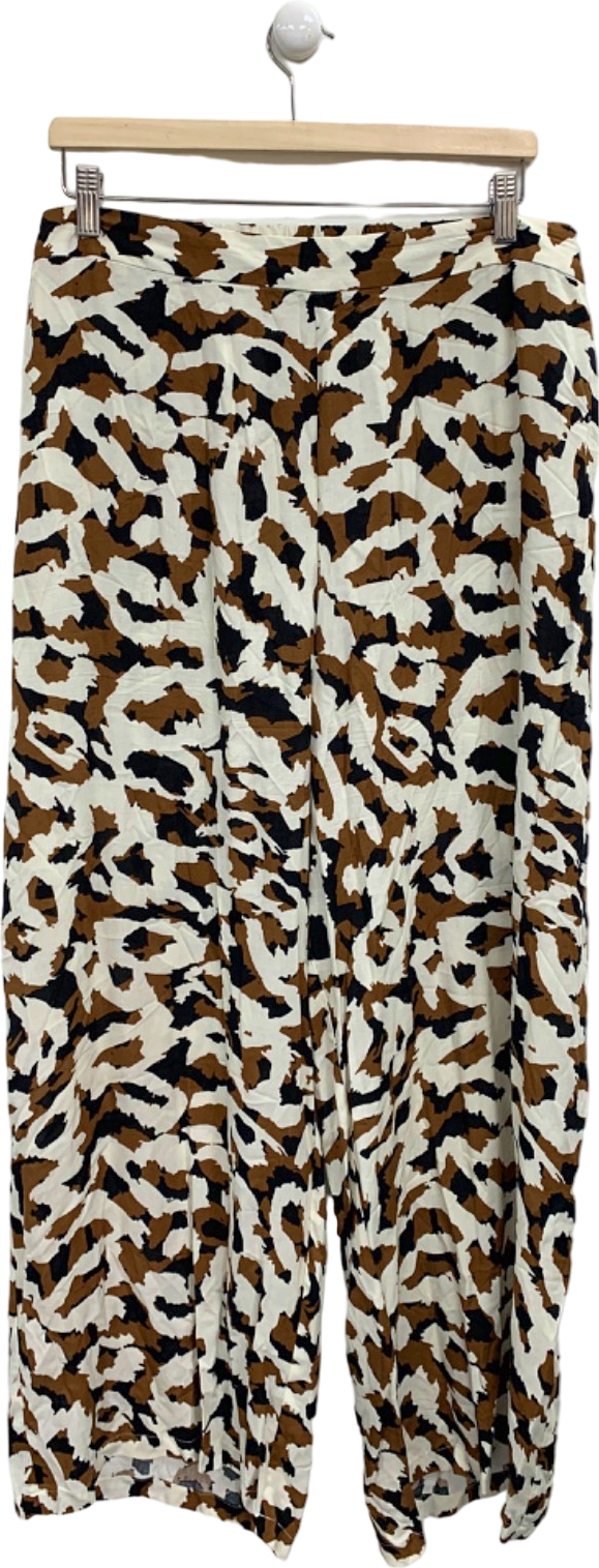 Live Unlimited Leopard Print Trousers UK 26