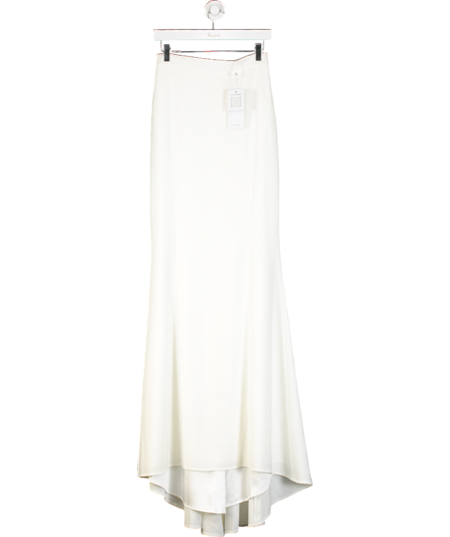 Nadine Merabi Carolina White Maxi Skirt UK 8
