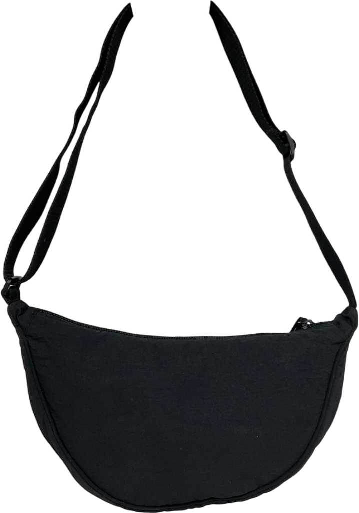 uni qlo Black Round Mini Shoulder Bag One Size