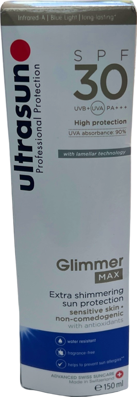 Ultrasun SPF 30 Glimmer Max 150ml