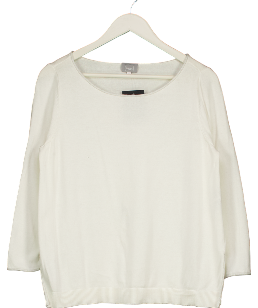 Mint Velvet White Light Knit With Silver Star UK 12