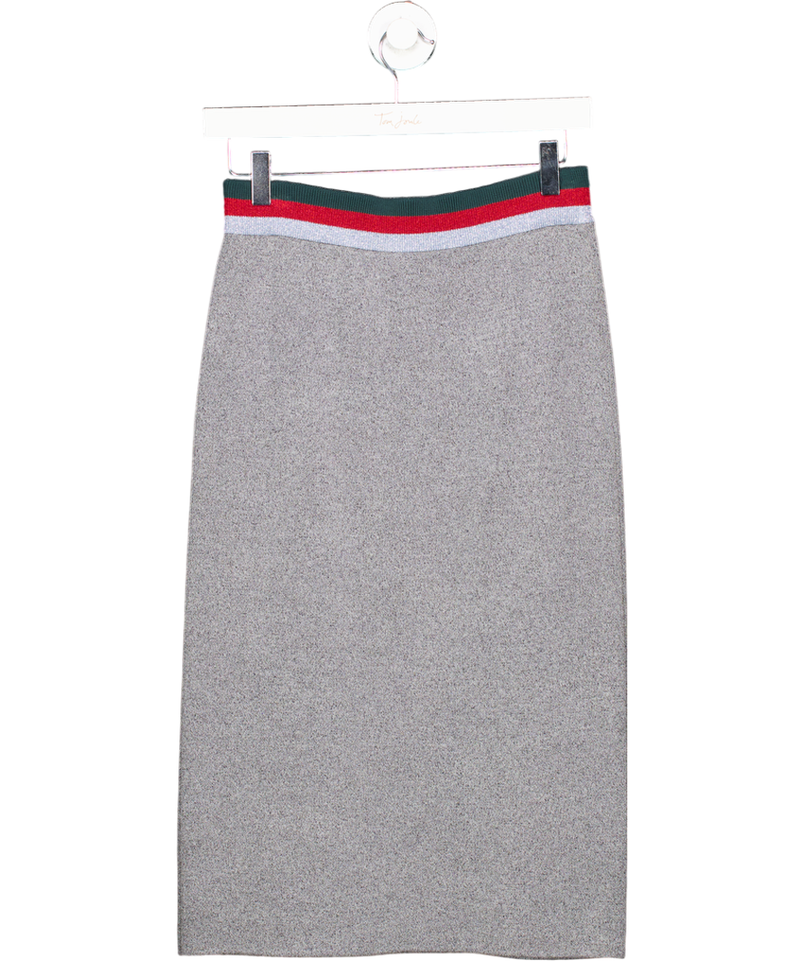 bimbay lola Mid Length Grey Viscose Skirt UK S