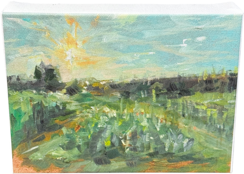 ARTFULLY WALLS Landscape Oil N.2   Pinit  By Anastasiia Kurochka  Oil Sketch