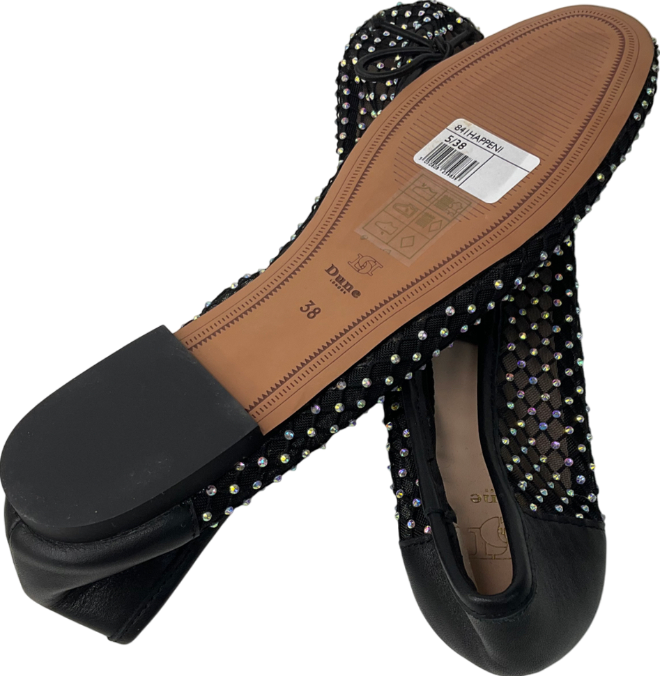 Dune Black London Happeningg Pump UK 5 EU 38 👠