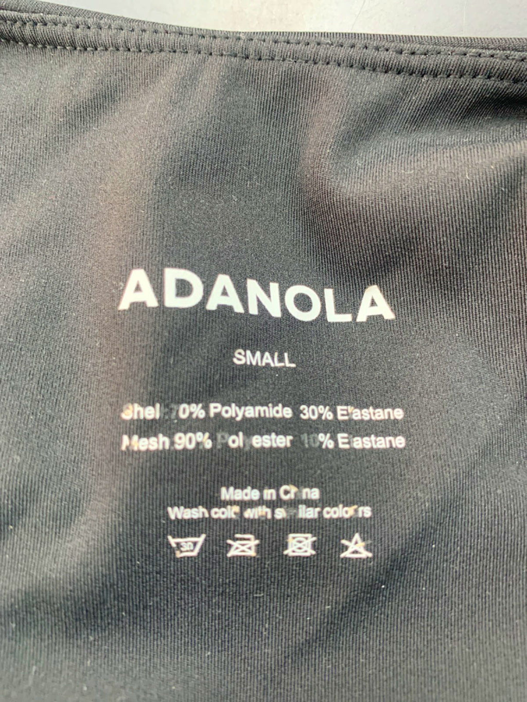 Adanola Black Tank Top UK S