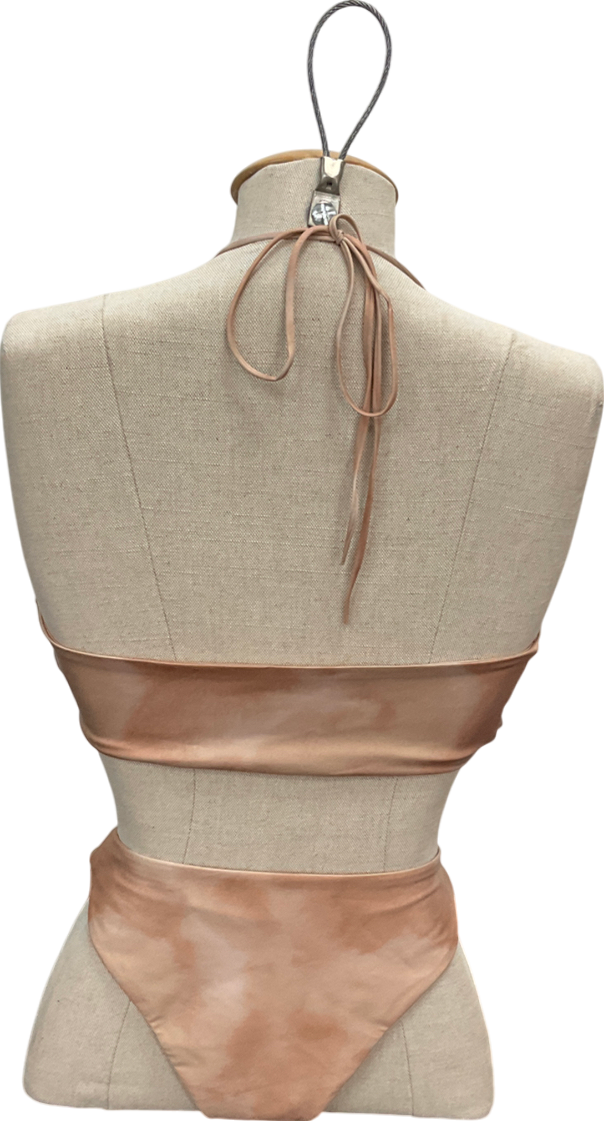 NEENA SWIM Beige Sand Bikini Set UK L