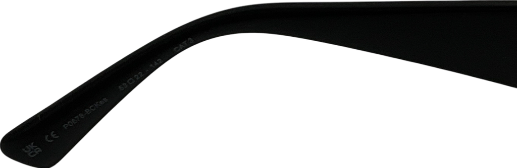 Jimmy Fairly Black The Amalfi Women’s Sunglasses in case