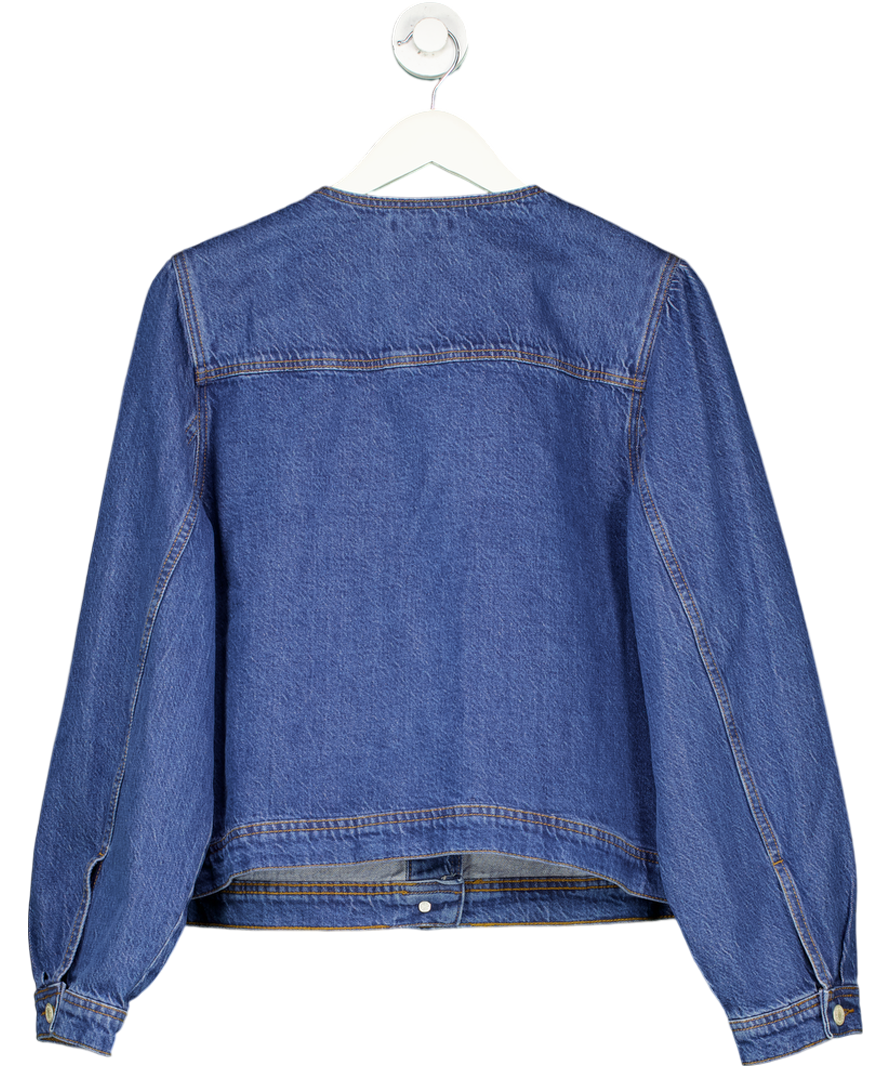 Nobody's Child Blue Boxy Denim Jacket UK 18
