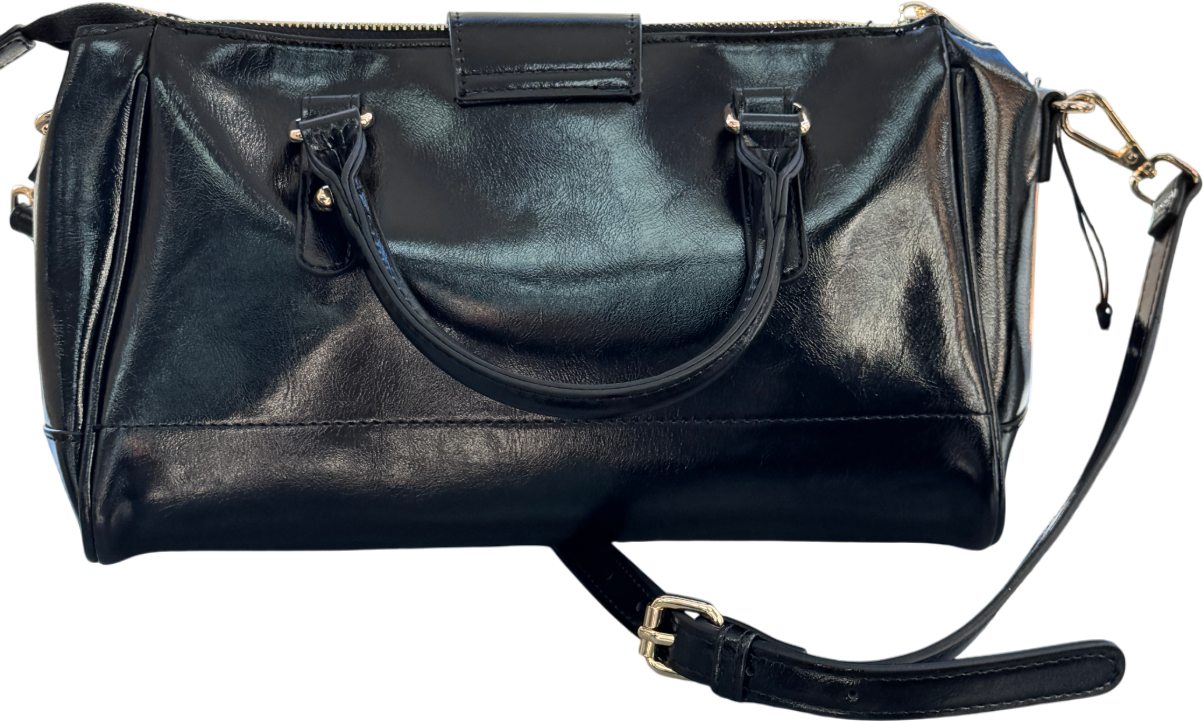 River Island Black Charmed Padlock Tote Bag