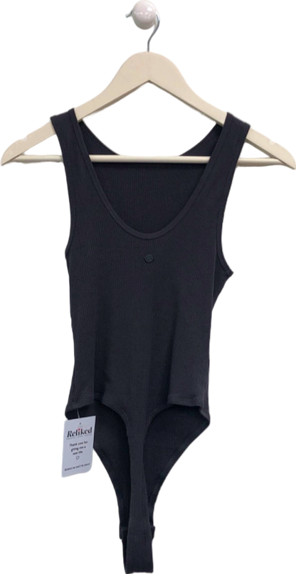 Gymshark Grey Sleeveless Bodysuit UK XS