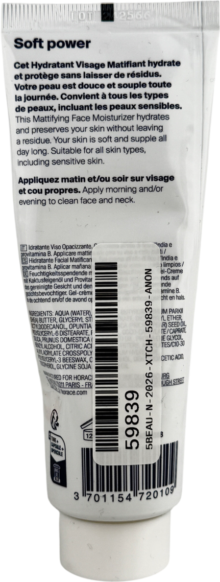 Horace Mattifying Face Moisturizer 75ml