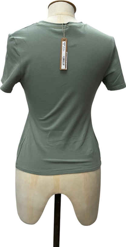 SKIMS Green T-shirt Mineral UK M