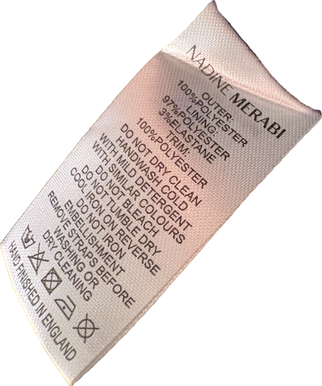 Nadine Merabi Black Jenny Bow Jumpsuit UK 10