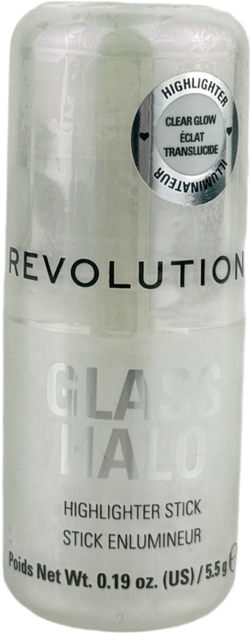 Revolution Glass Halo Highlighter Stick Clear Glow 5.5g