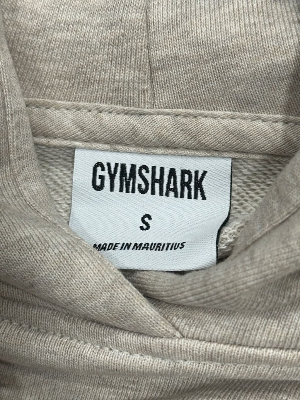 gymshark Stone Rest Day Sweats Hoodie UK S