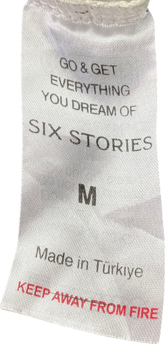 six stories Grey Soft Wide Leg Lounge Trousers UK M