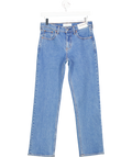 Abercrombie & Fitch Blue Mid Rise 90s Straight Jeans  - Short Length W26