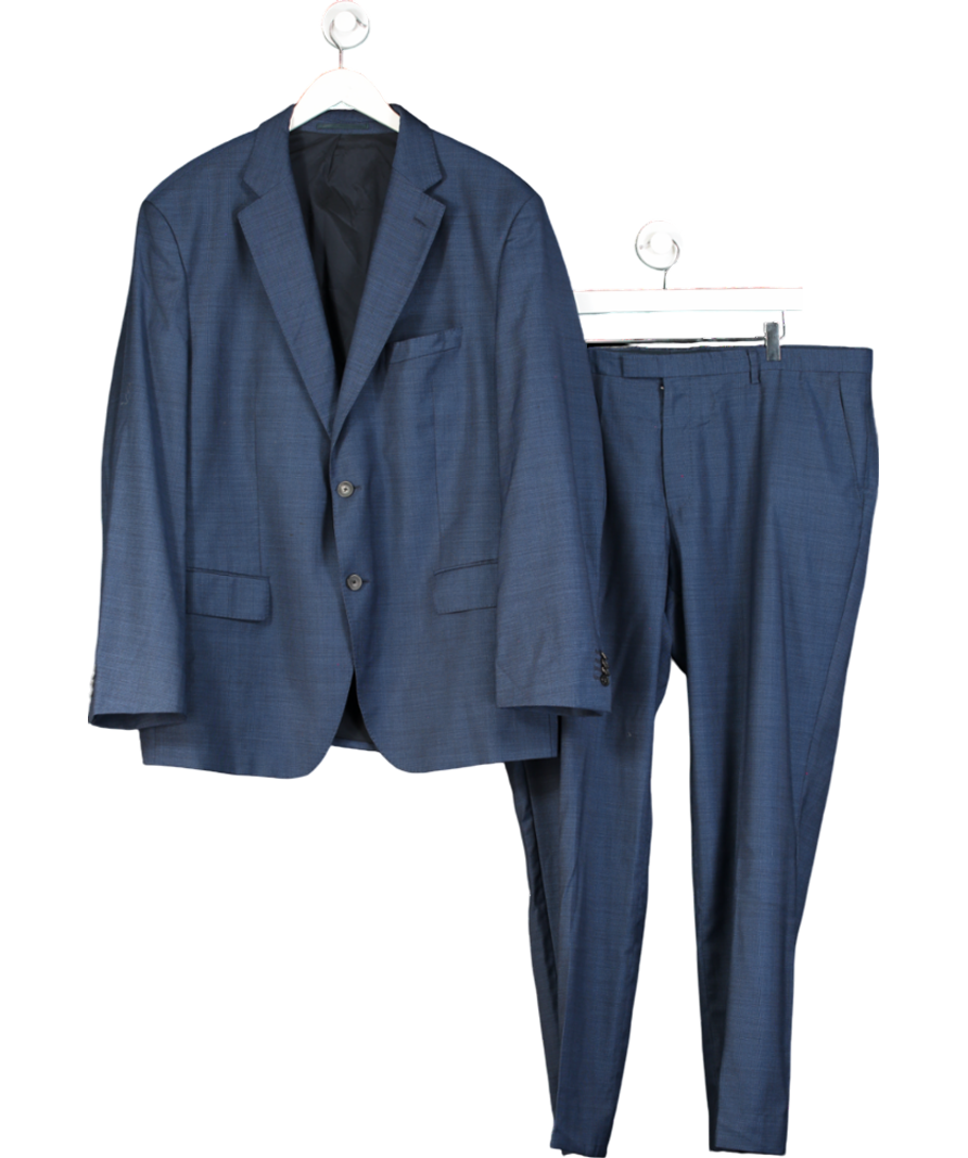 hugo boss Blue Two Piece Single Breasted Suit UK XXL
