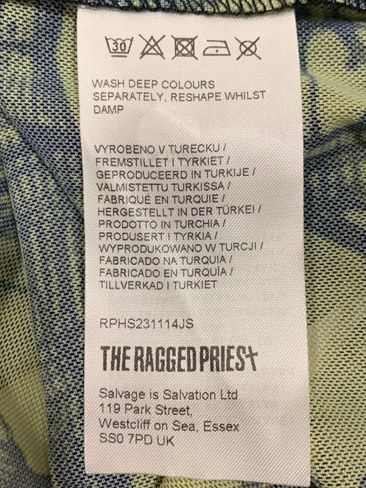 The Ragged Priest Green Sheer Maxi Dress UK 6