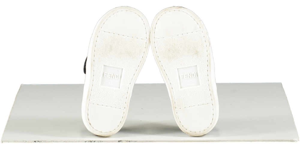 Fendi White Logo Trainers UK 5.5 EU 22 👼