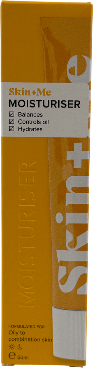 Skin+me Moisturiser For Oily To Combination Skin With Ceramides And Hyaluronic Acid 50ml