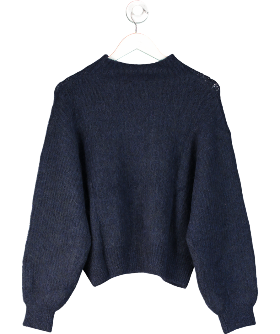 American Vintage Vintage Super Soft Navy Blue East Italian Yarn Jumper UK M