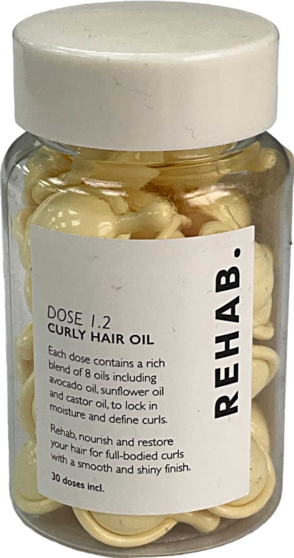 rehab Yellow Dose 1.2 Anti-frizz Curly Hair Oil One Size