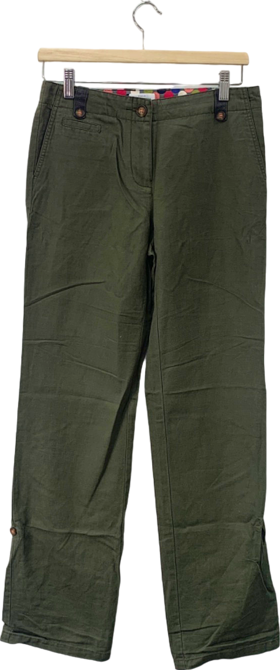 Boden Dark Green Favourite Cargos Size 8 L