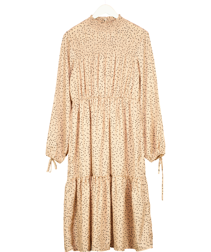 Y.A.S Beige Yaschemma Smock Dress UK M