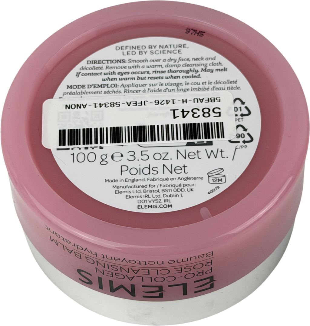 Elemis Pro-collagen Rose Cleansing Balm 100g