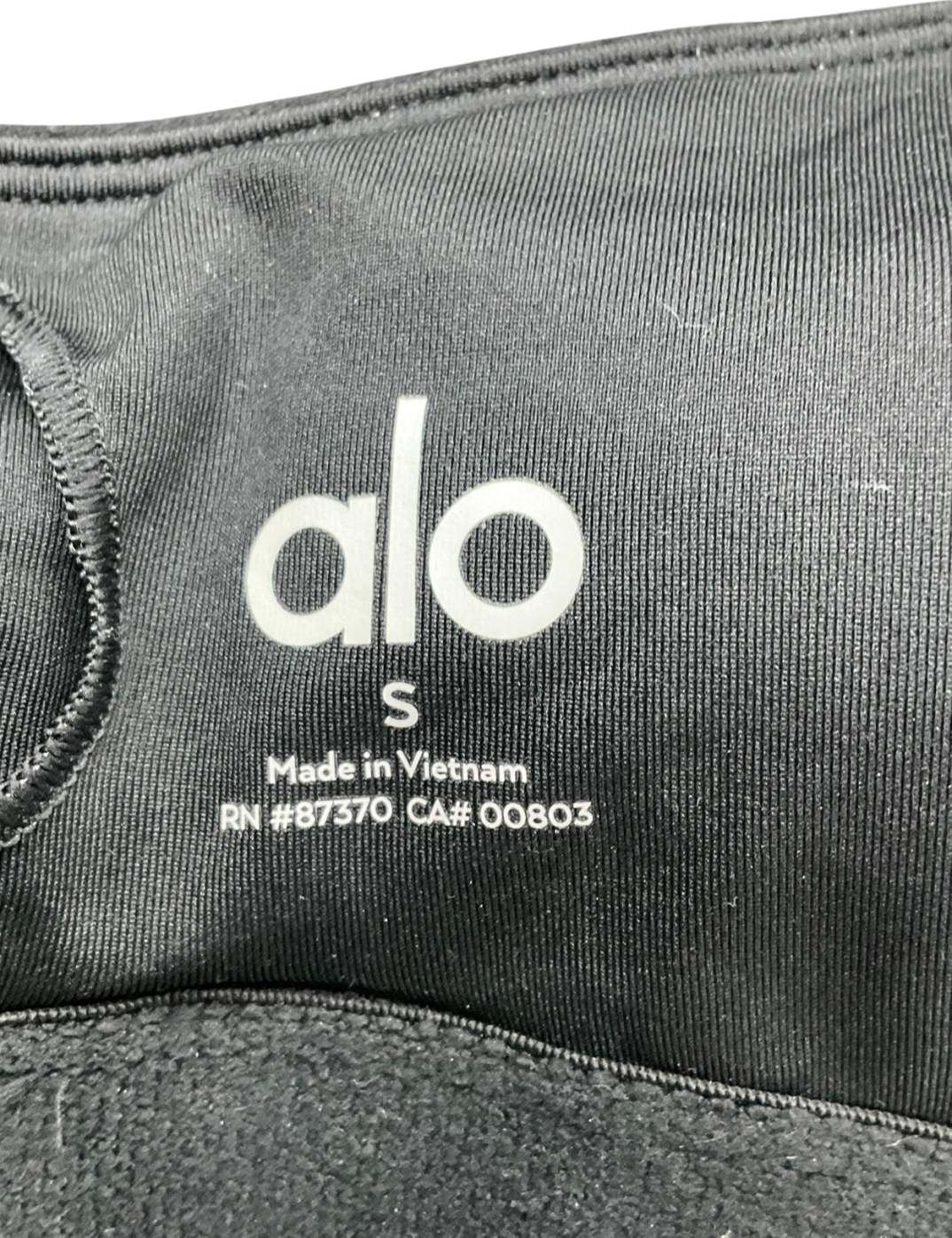 alo yoga Black All Night Tank UK XS