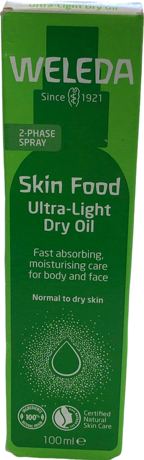 Weleda Skin Food Ultra-Light Dry Oil Normal to Dry Skin 100ml