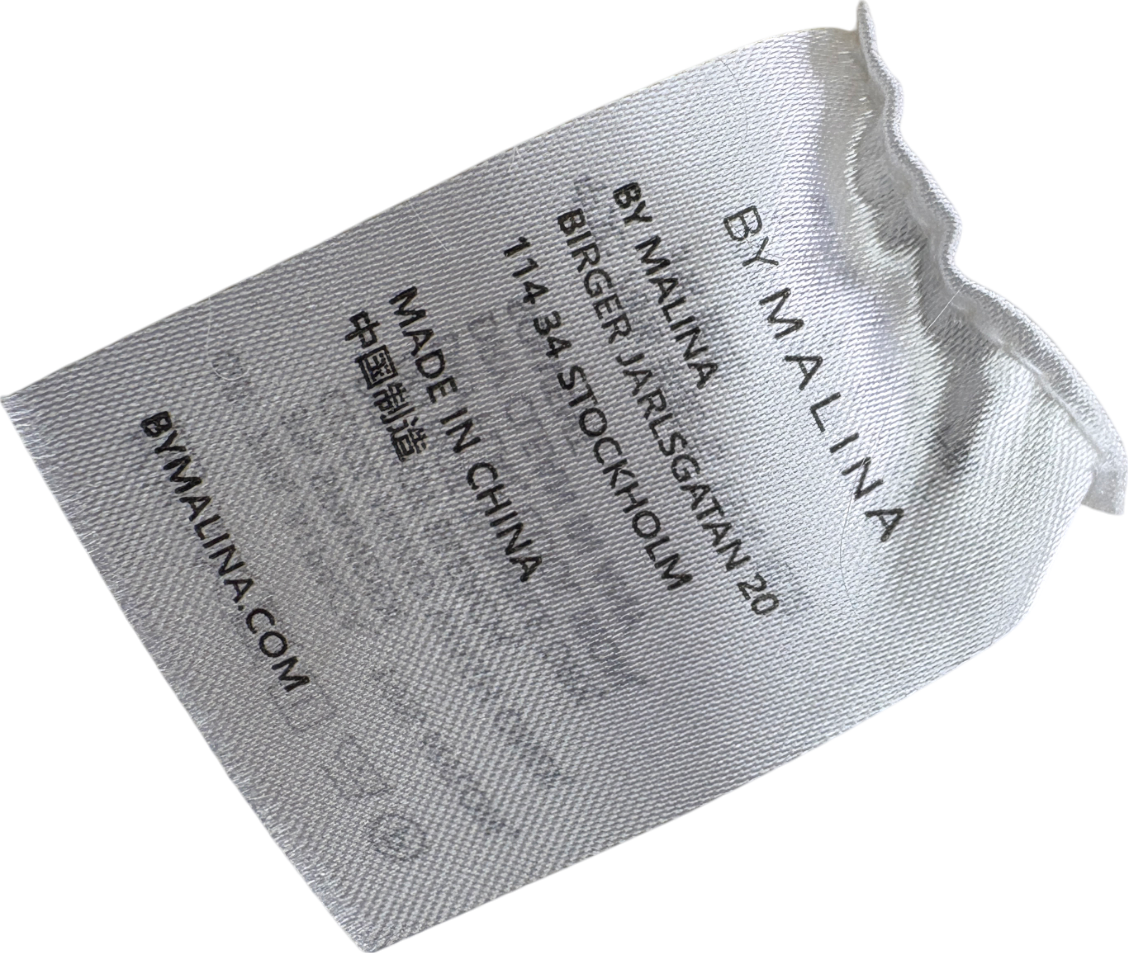 By Malina Cream Wool Sweater Dress UK S