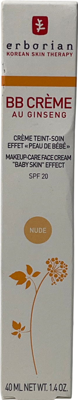 Erborian Bb Cream With Ginseng Nude 40ml